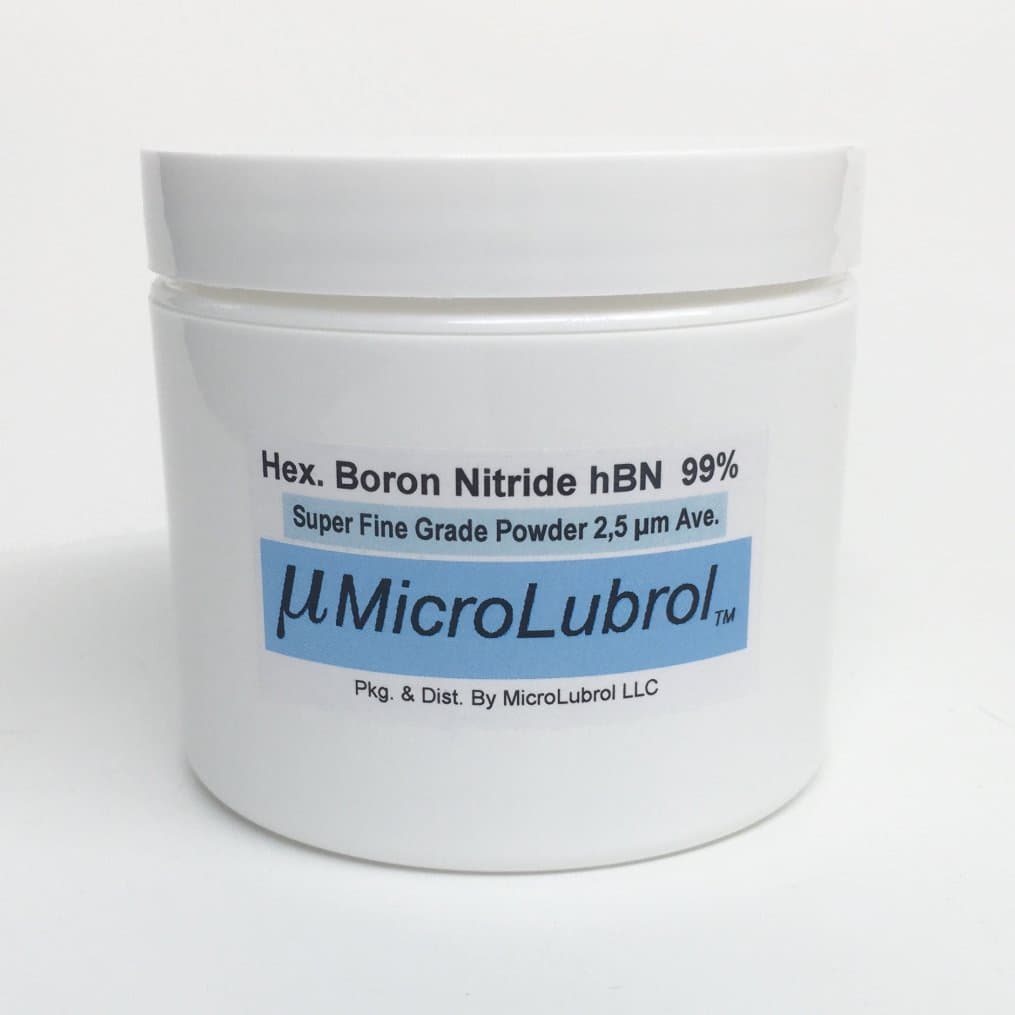 4 oz Hexagonal Boron Nitride hBN Powder FINE 2.5 µ Micron