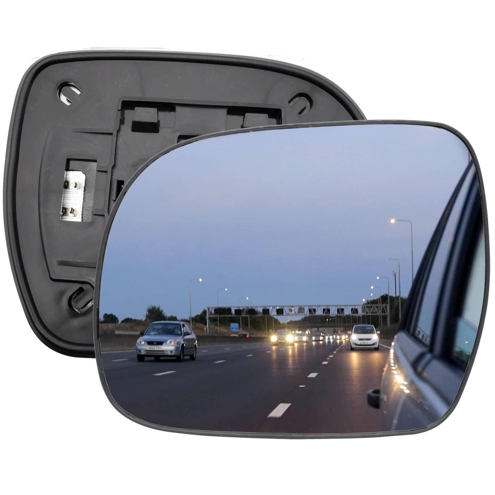 AUTOXBERT Driver Left Side Mirror Heated for Lexus RX330 2004-2006, RX350 2007-2009, RX400h 2006-2009 with Backing Plate