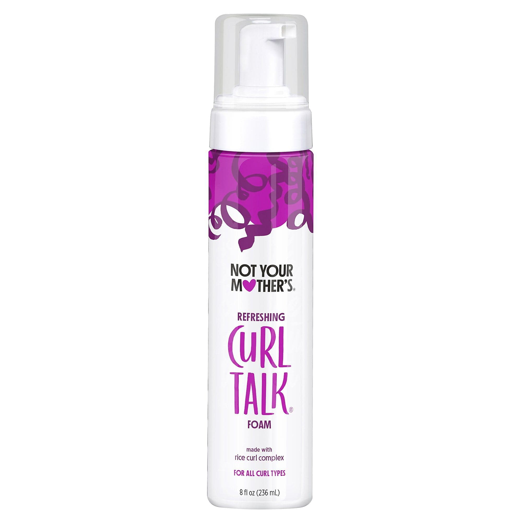 Not Your Mother’s Curl Talk Refreshing Curl Foam-8 oz 236 ml (Pack of 1)