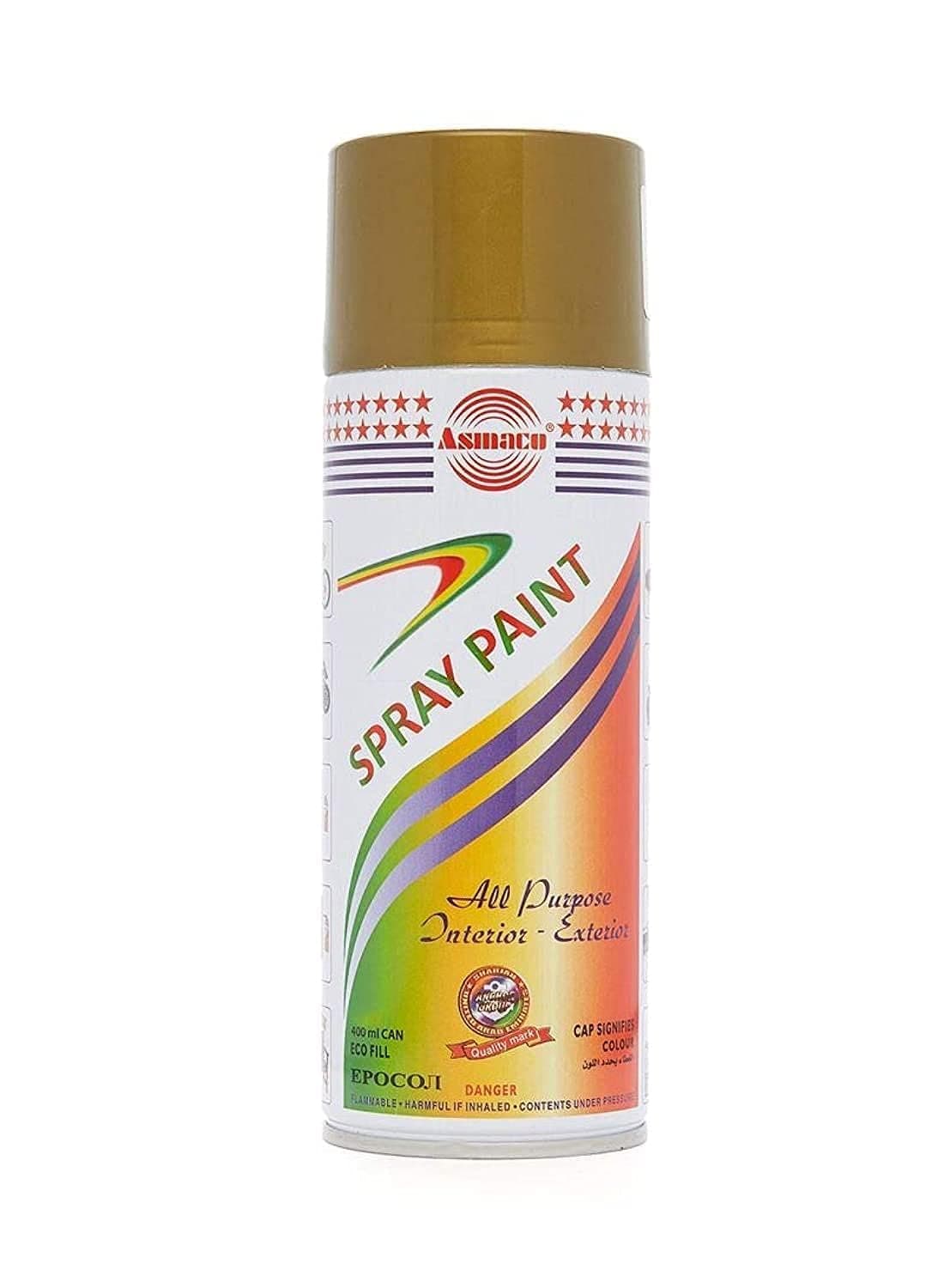 asmaco spray paint gold