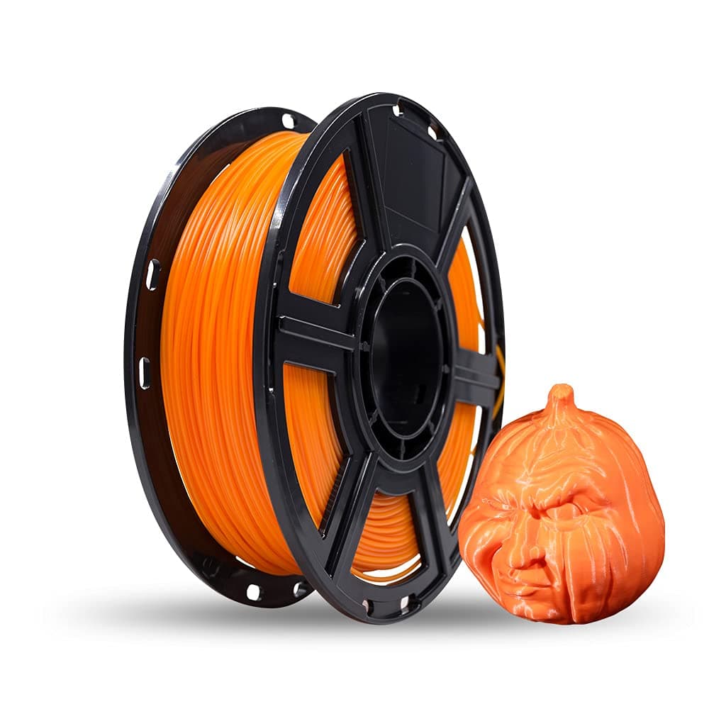 Flashforge PLA Filament 1.75mm, 3D Printer Filaments 0.5kg Spool-Dimensional Accuracy +/- 0.02mm for Adventurer 3 Series (Orange)