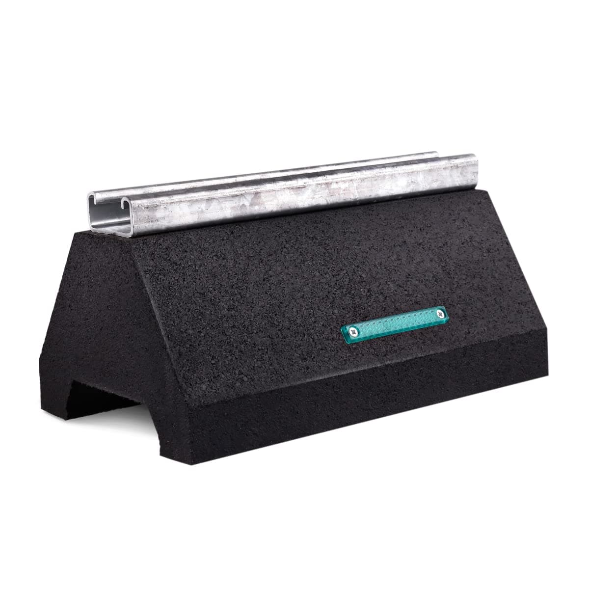 - Highcraft STC-10T Rooftop Pipe Support Block with Galvanized Steel Strut- Sleeper Curb Replacement- Solid Conduit Standoff Cradle- 750 lb.capacity- 5-3/4 x 10 in., High Grade Recycled Rubber, Black