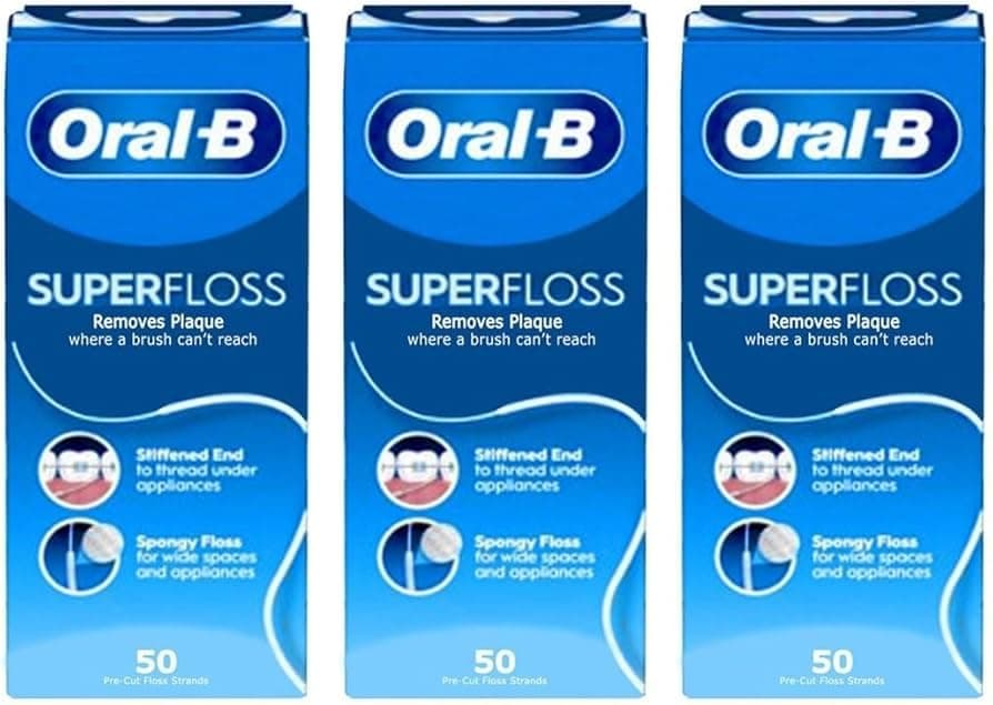 Oral-B Super Floss Strands