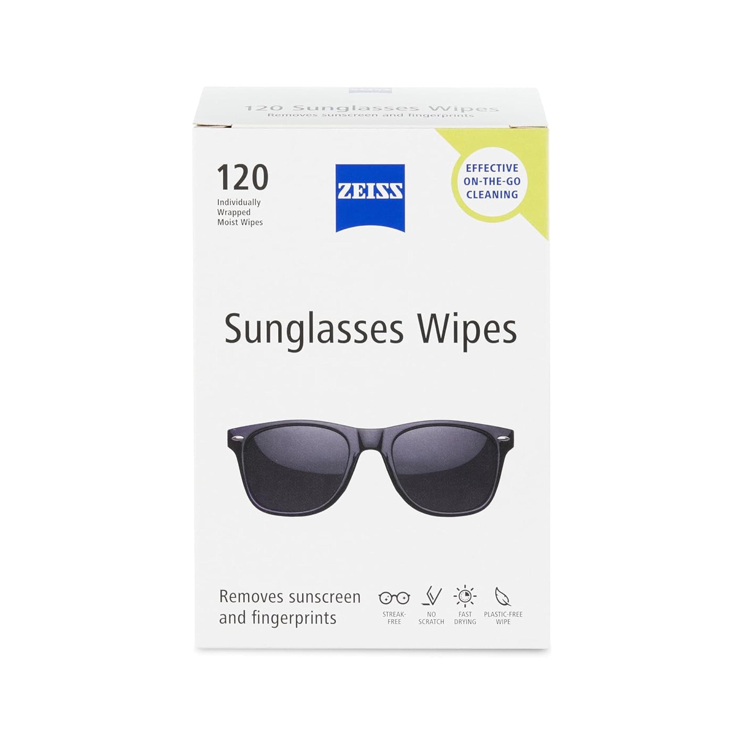 Pre Moistened Sunglasses Cleaning Wipes 120 Count
