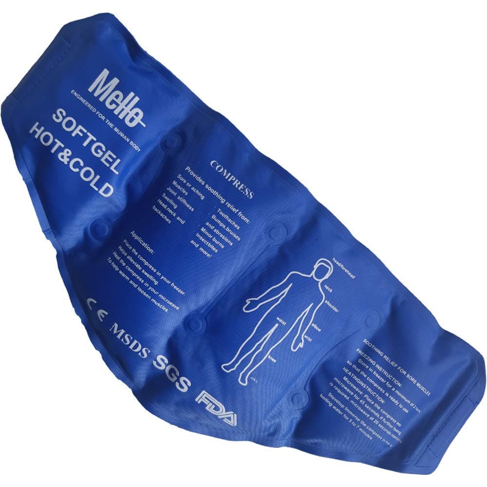 3 Packs Hot/Cold Reusable Ice Pack 5" X 10"