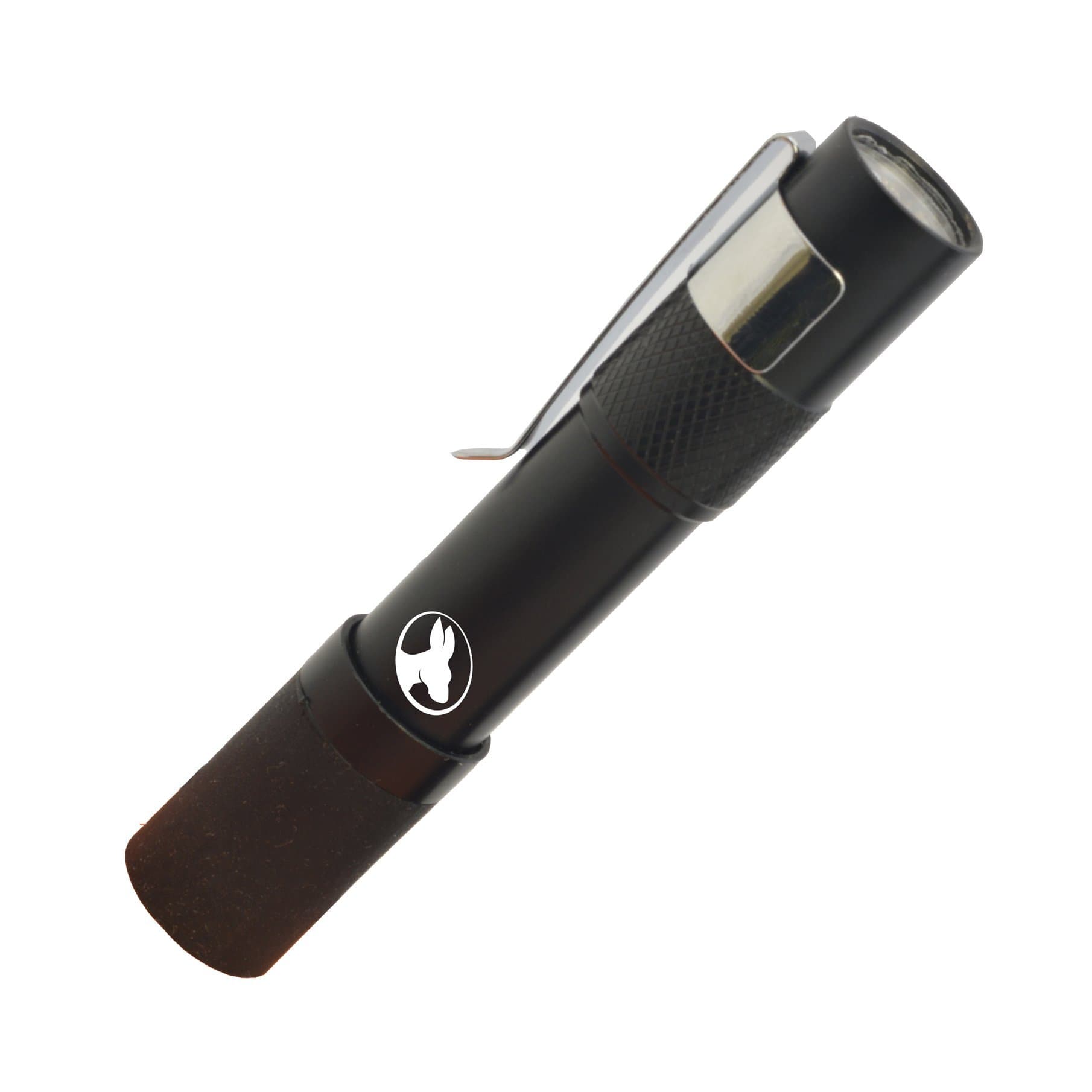 Outback Ripper Flashlight Hands Free Bite Grip or Hat/Pocket Clip 35 Lumen LED Includes 1 AAA Alkaline Battery (Black)