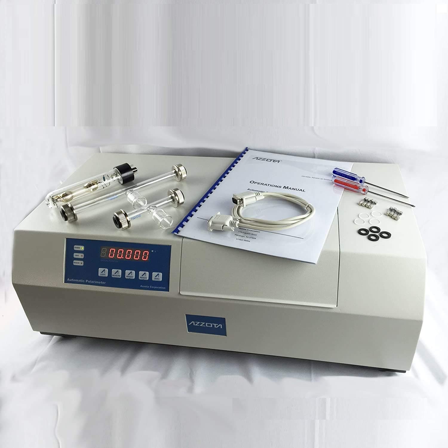 Azzota Automatic Polarimeter +/-45°, Power Source: 110V / 60Hz or 220V / 50Hz, 20W