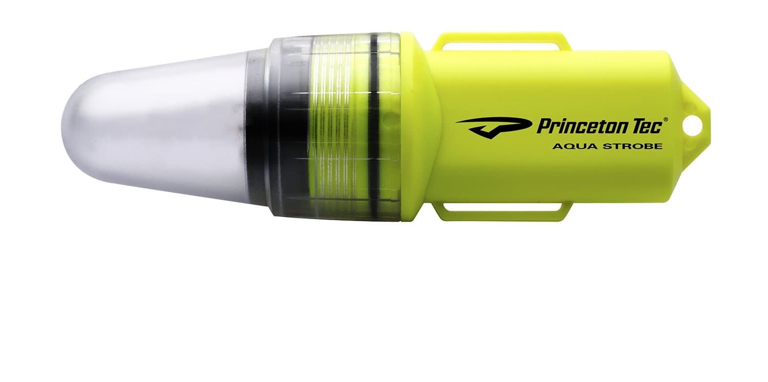 Princeton Tec Aqua Strobe LED NEON Yellow Diving Light