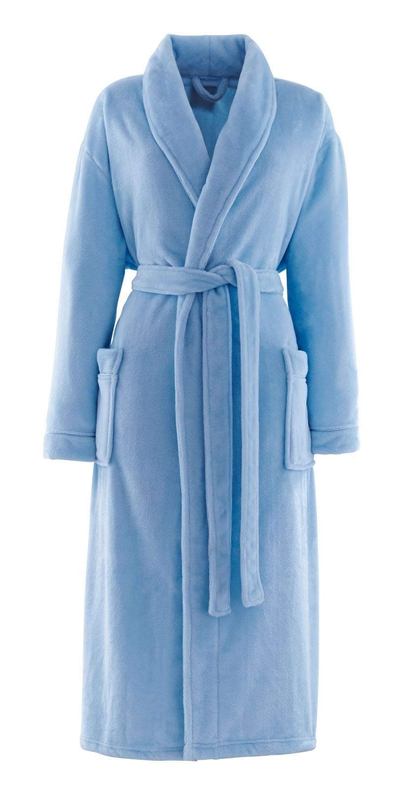 Catherine BR-39833-W-ROBE Lansfield So Soft Bath Robe Duck egg(light blue)
