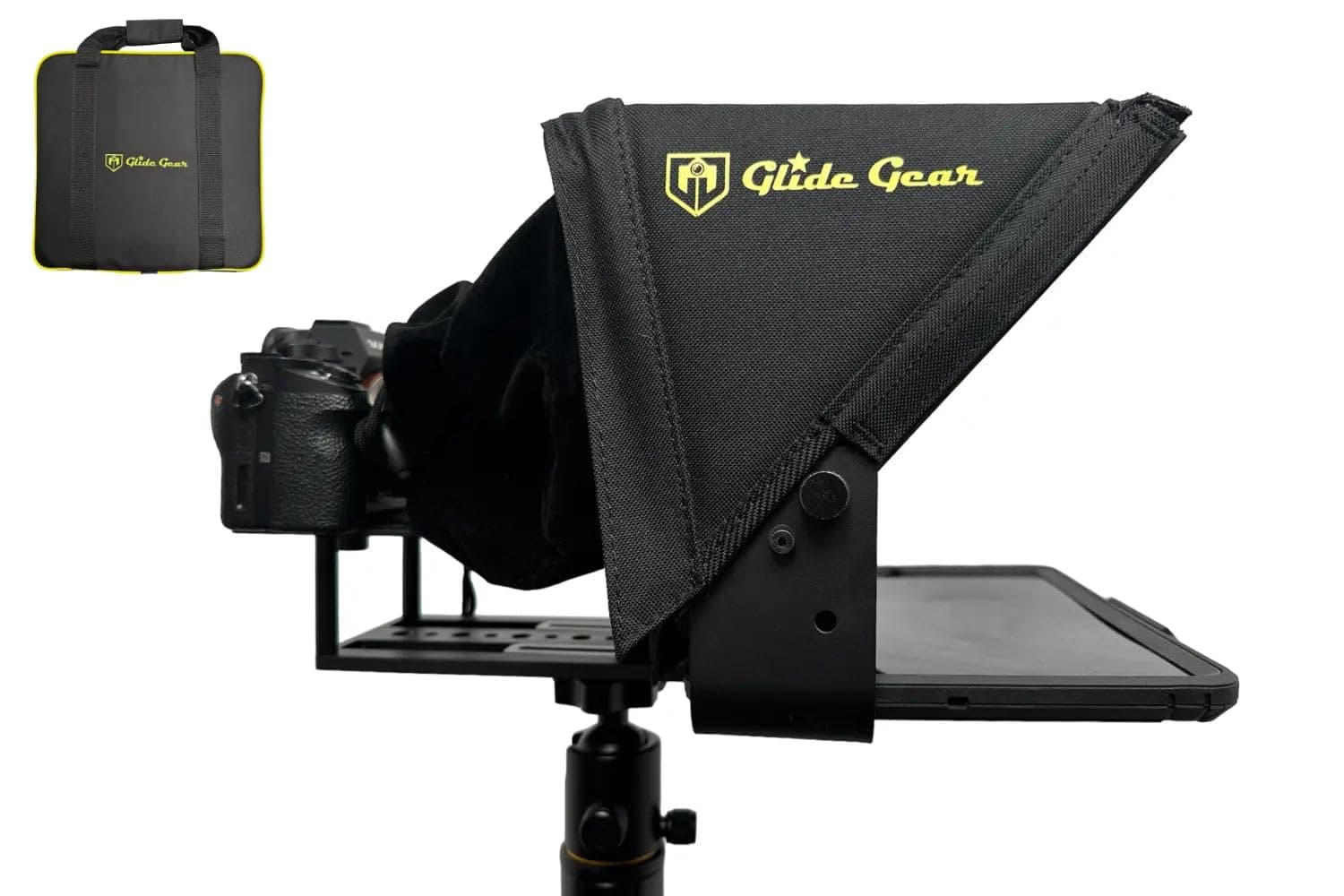 Glide Gear TMP100 Adjustable iPad/ Tablet/ Smartphone Teleprompter Beam Splitter Glass