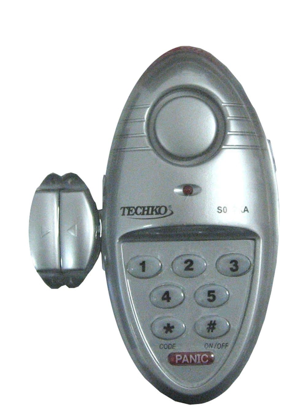 Techko SO82K Magnetic Sensor Entry Alarm with Built-In Keypad