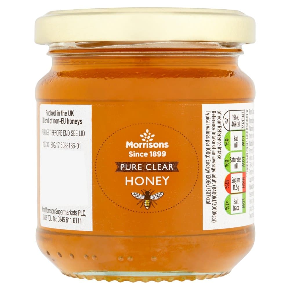 Morrisons Pure Clear Honey, 227 g