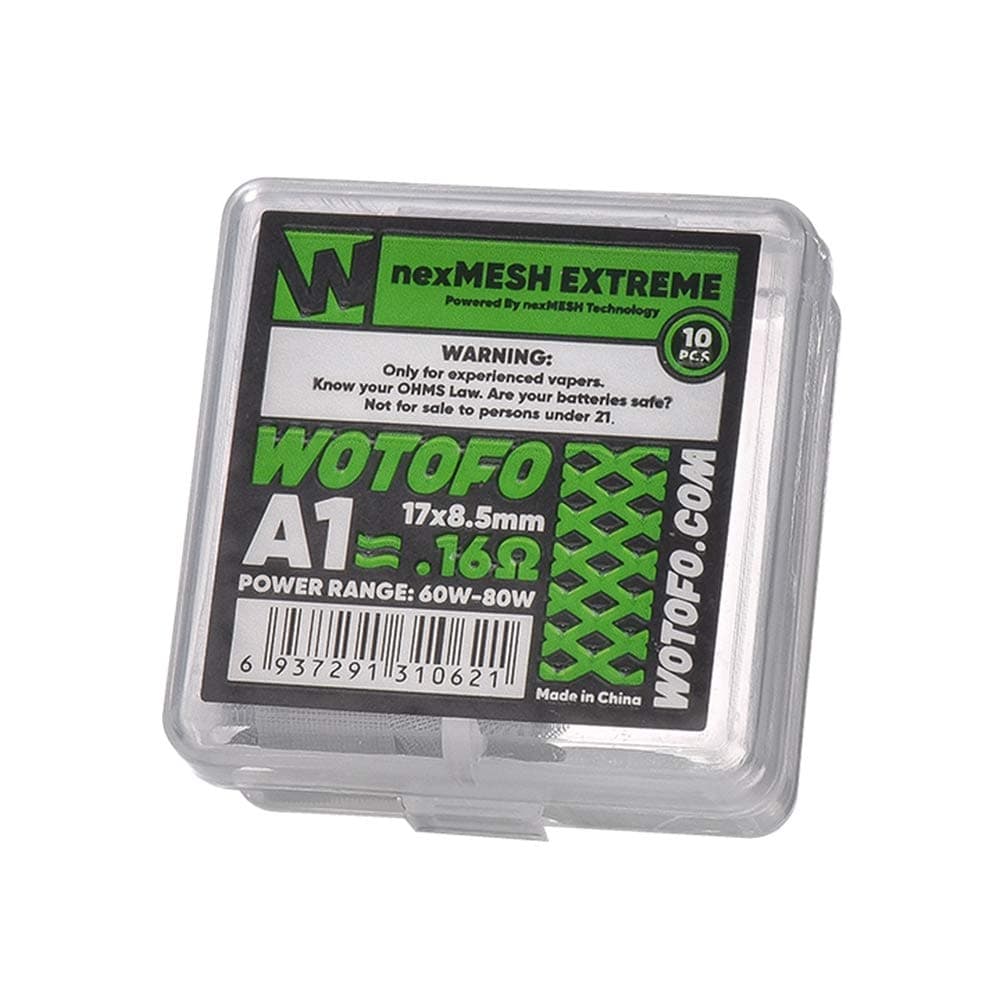 WotofonexMesh Strips 10pcs (a1 0.16ohm (Extreme)