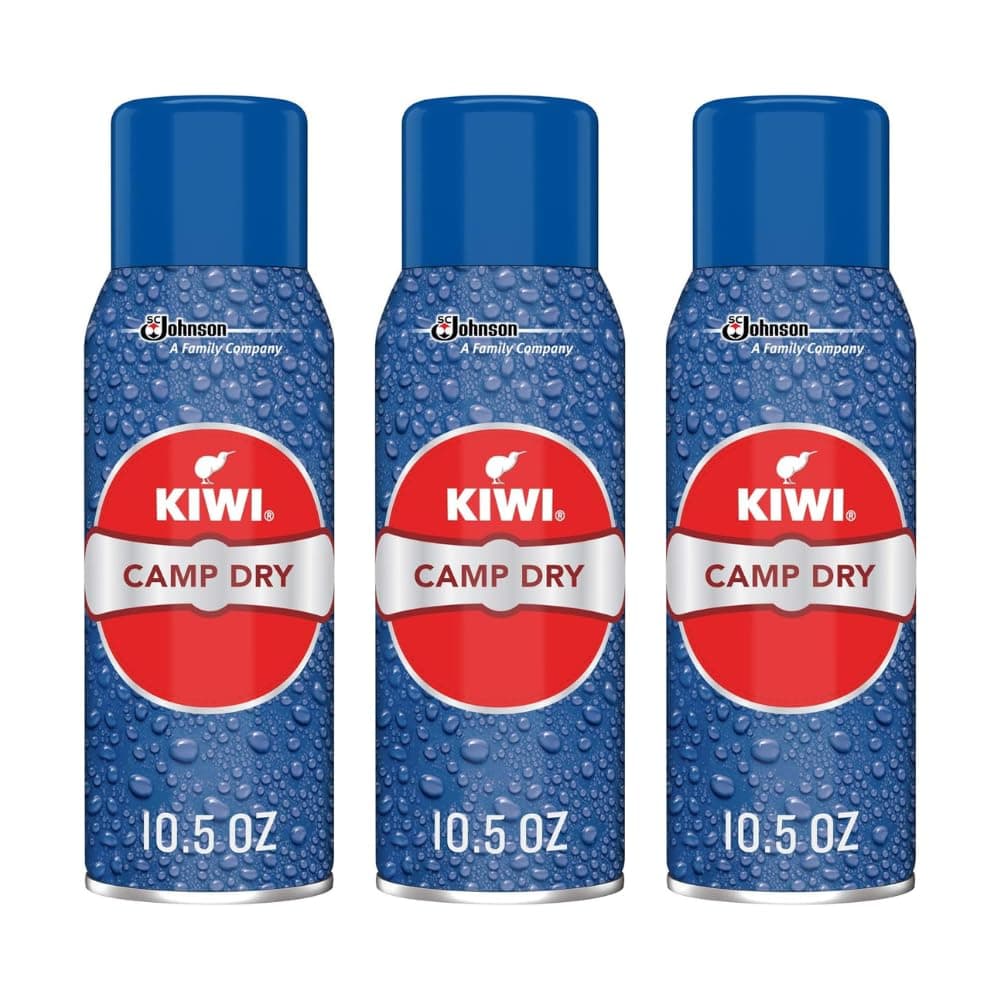KIWI Camp Dry Water Repellent Performance Fabric Protector, 10.5 oz 3 Pack