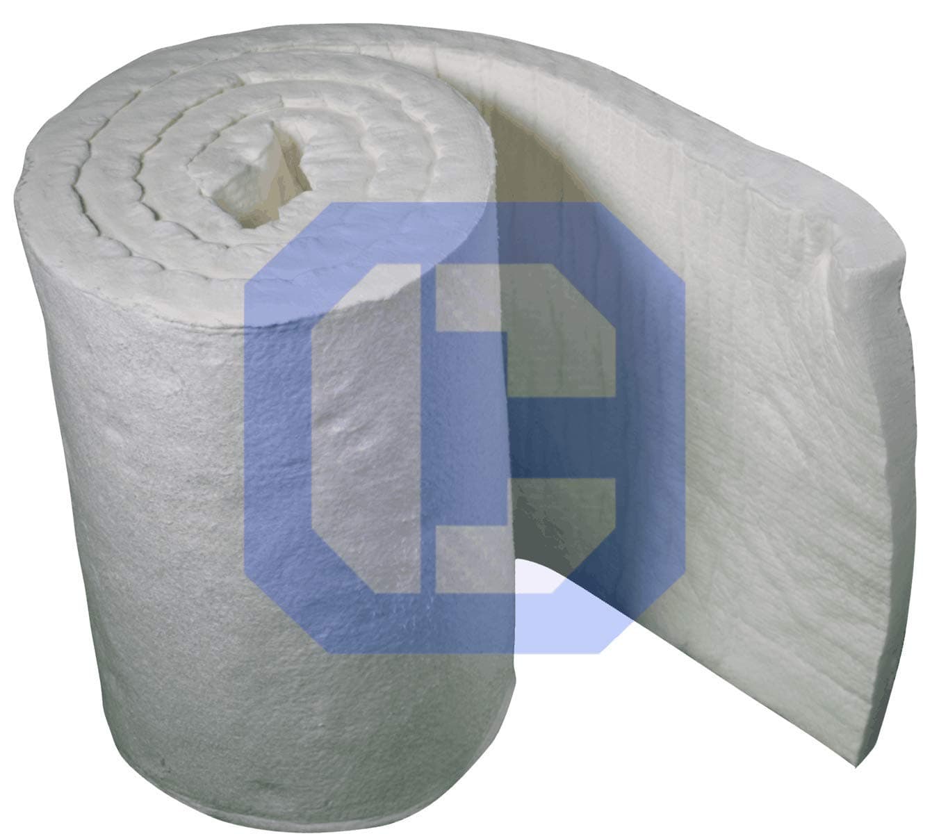 Ceramic Fiber Insulation Roll, 8# Density 2300F, 1" X 24" X 6.25' Fireproof Insulating Blanket for Pizza Oven Forges Foundry Furnace Wall and Dishwasher Insulation