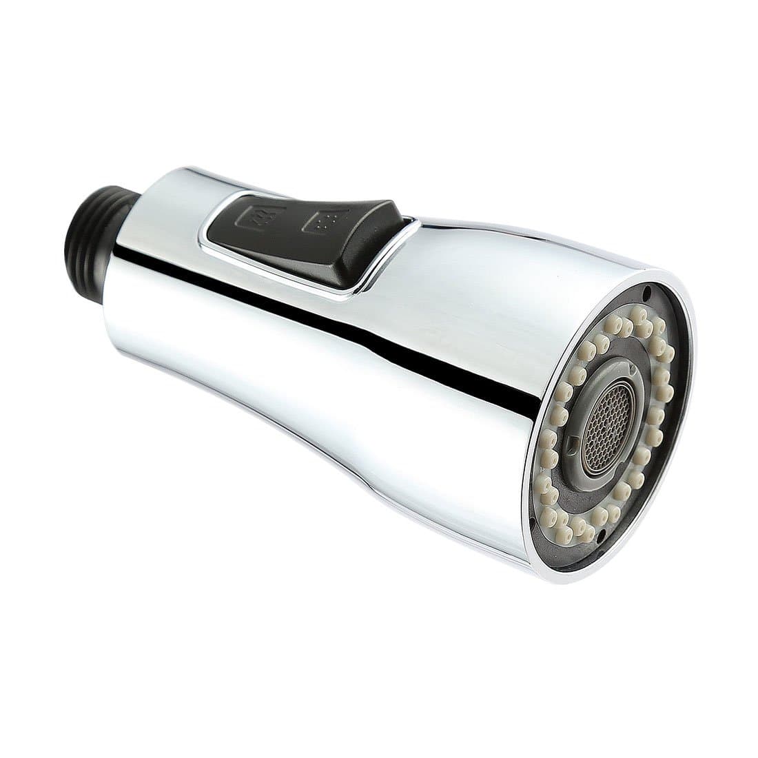 HOME SHOW Bathroom Kitchen Faucet Pull-Out Spray Head Universal Replacement Part, Chrome P01 1198