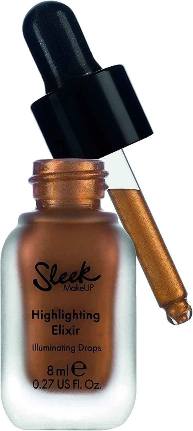 MakeUP Highlighting Elixir, Liquid Highlighter Illuminating Drops for a Radiant Glow, SUN.LIT, 8ml