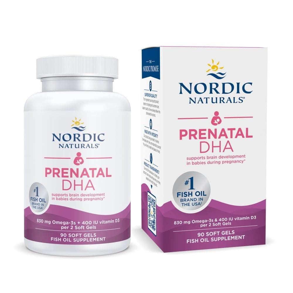 – Prenatal Dha Unflavored 90 Ct, 500 Mg