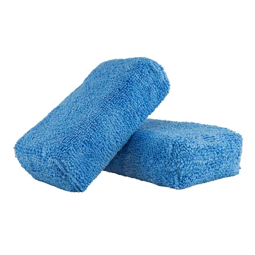 MIC_292_02 Premium Grade Microfiber Applicator, Blue, Pack of 2