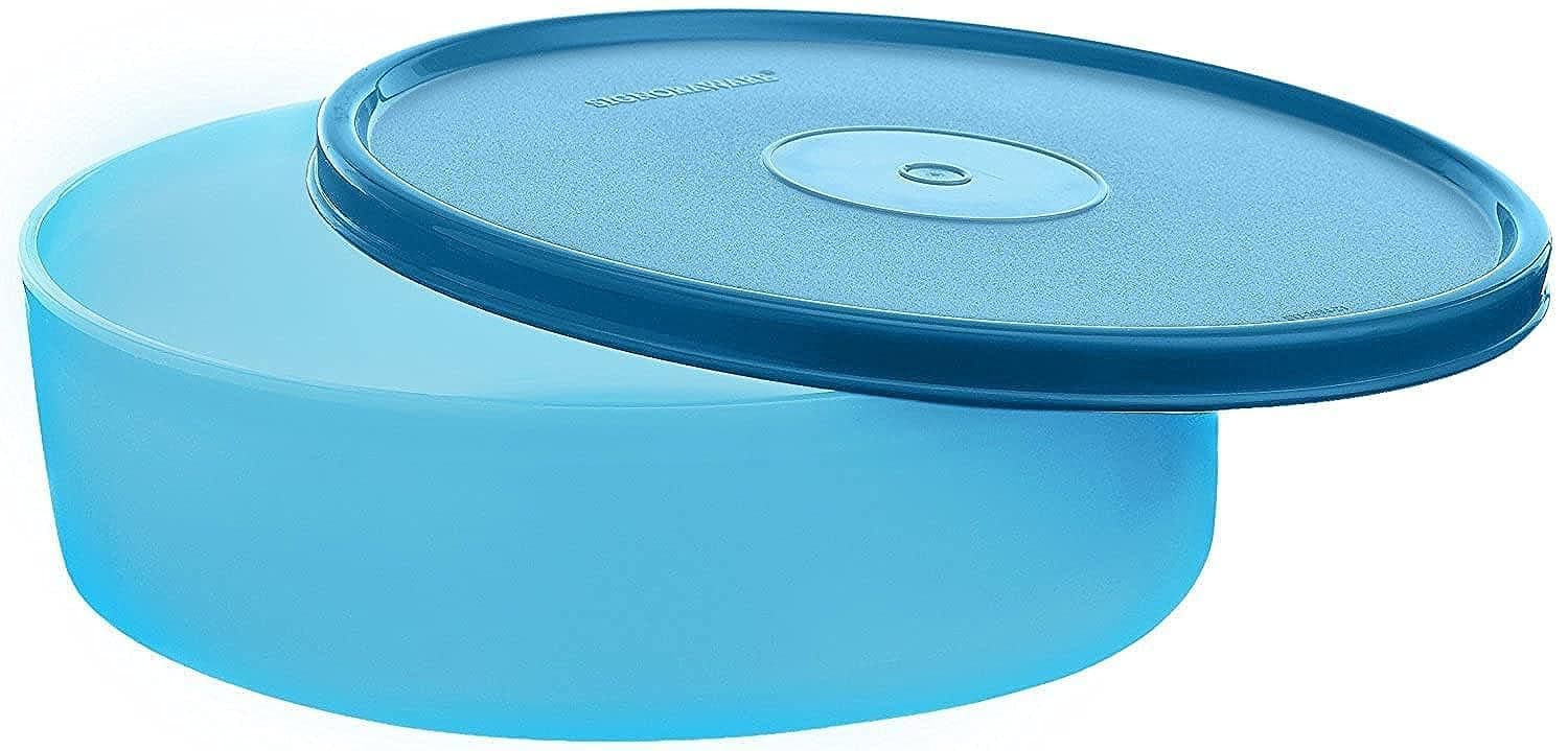 Signoraware Classic Round Big Container 800ml T Blue