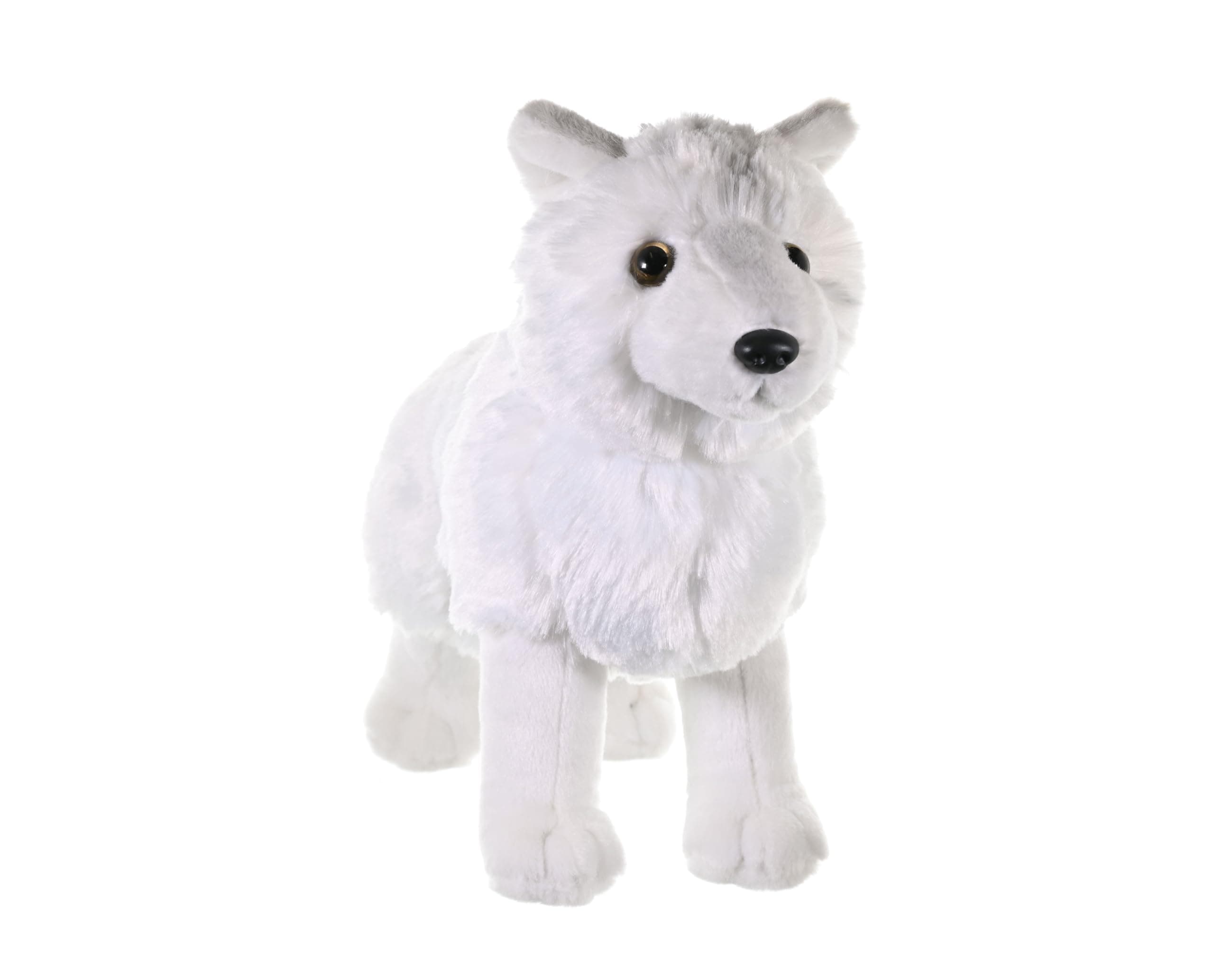 Artic Wolf Standing Plush, 12"