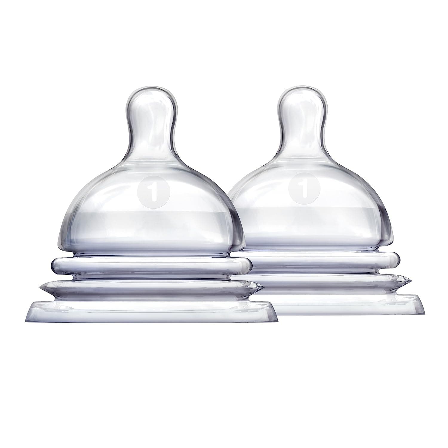 Munchkin Latch Stage 1 Nipple 2 Pack Clear, Piece Of