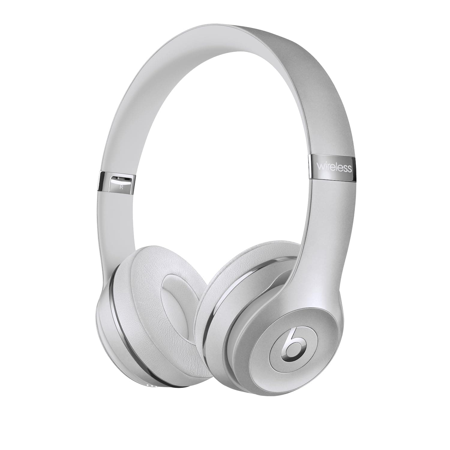 Solo3 - Wireless Bluetooth On-Ear Headphones, Apple & Android Compatible, Up to 40H of Battery Life - Silver (Latest Model)