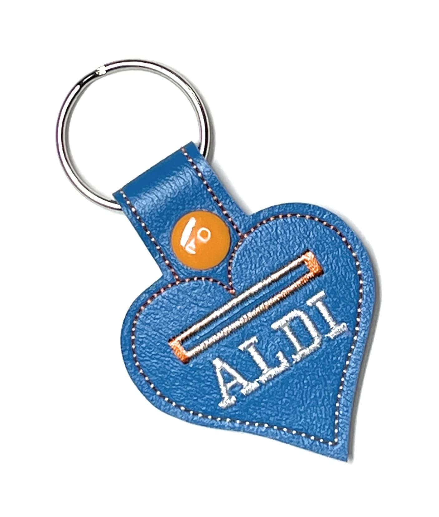 Aldi Keychain, Aldi-Love Quarter Holder Keychain