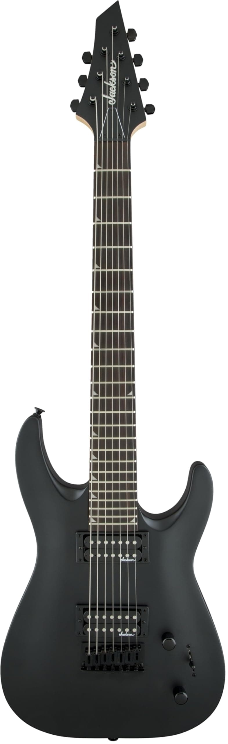 JS22-7 Dinky 7-string Electric Guitar - Satin Black