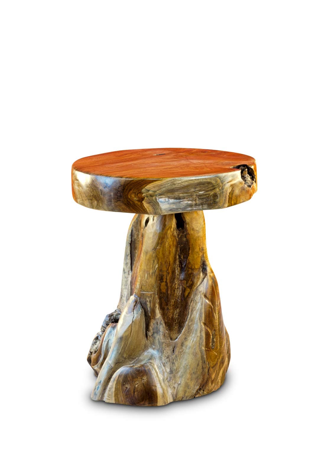 Kinaree Jomtien III Teak Root Side Table 50 cm