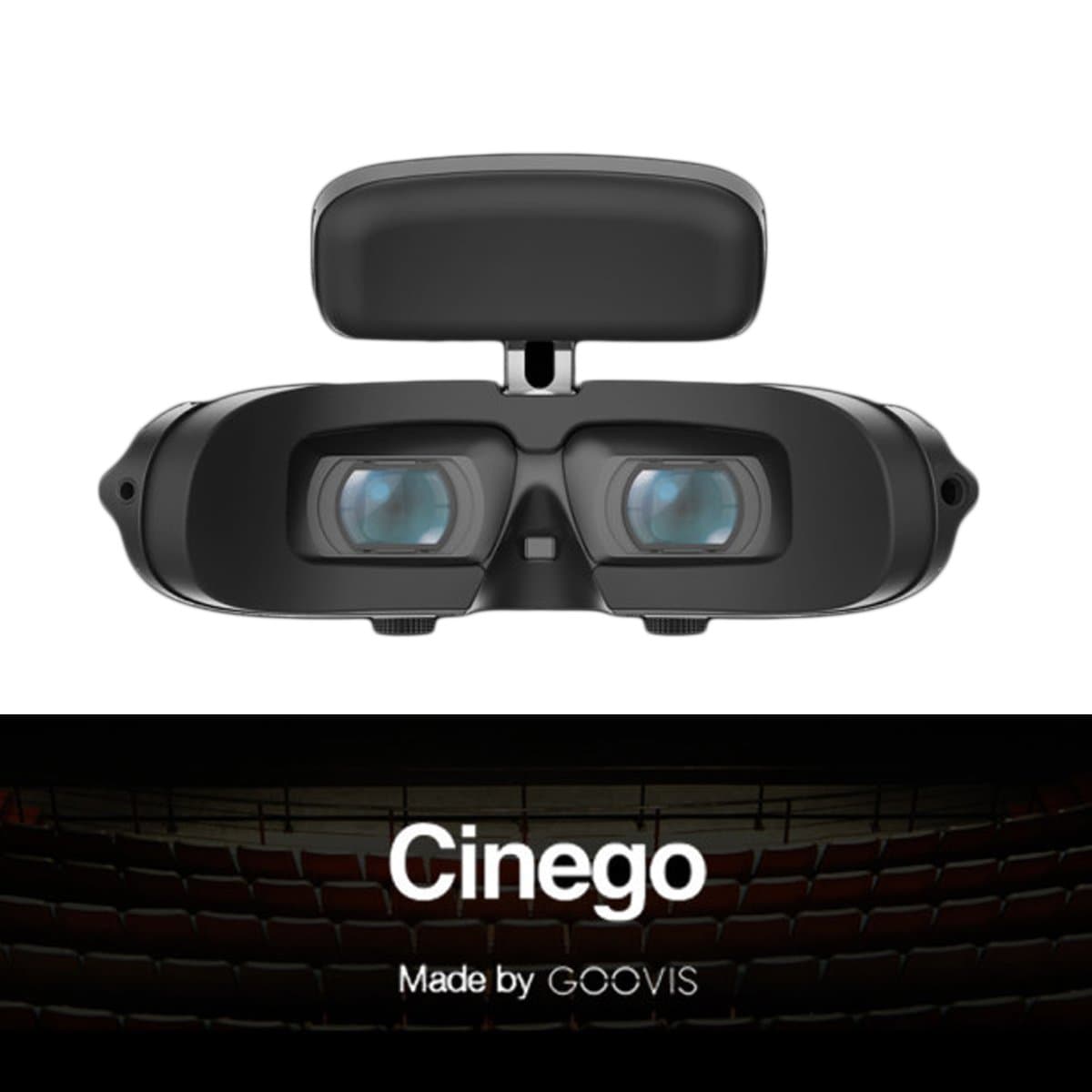 Cinego, The Most Advanced 4K Cinema Headset