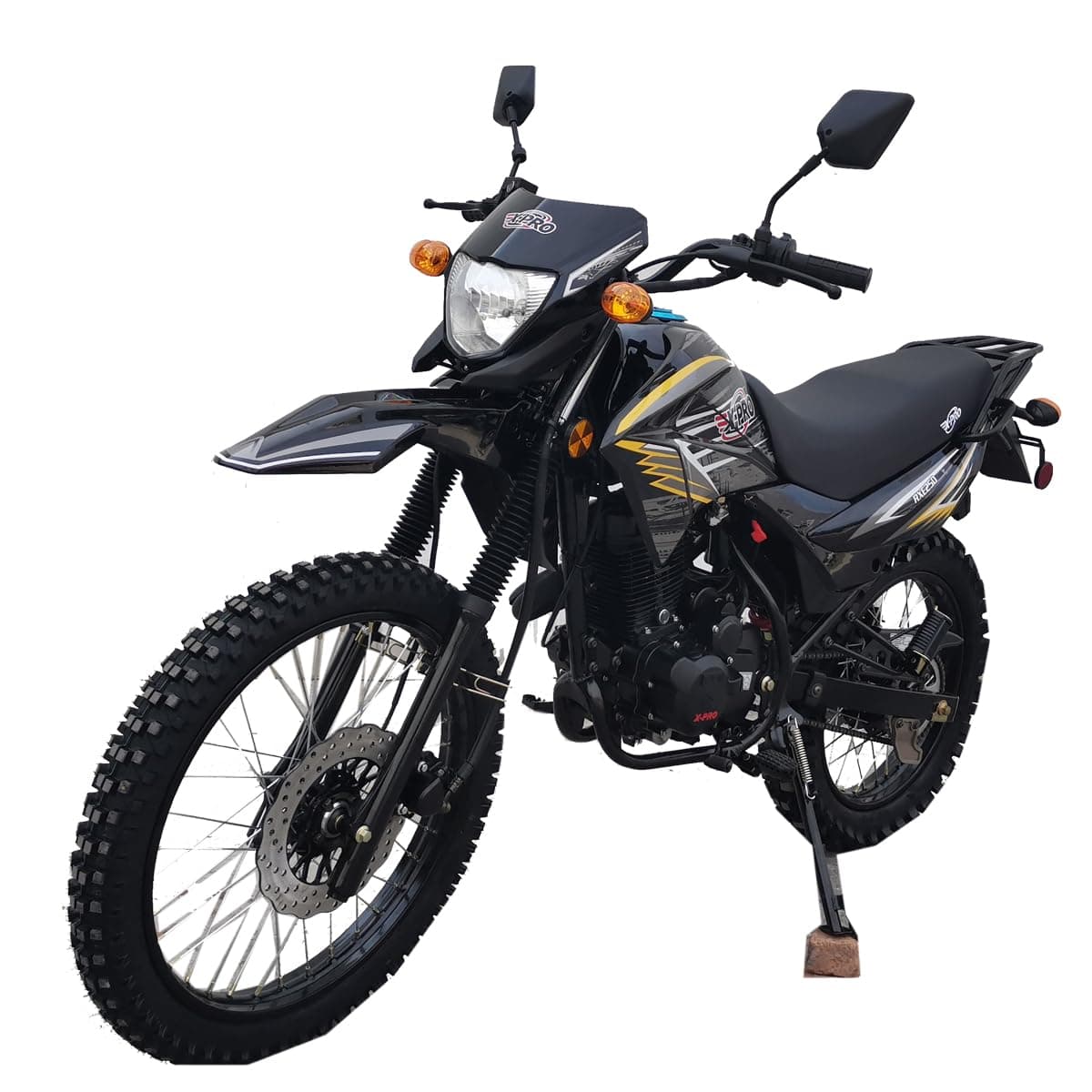 Cavalier 250 with Zongshen Counter Balanced Engine 5-Speed Manual Transmission Dual Sports Enduro Dirt Bike, 21"/18" Wheels