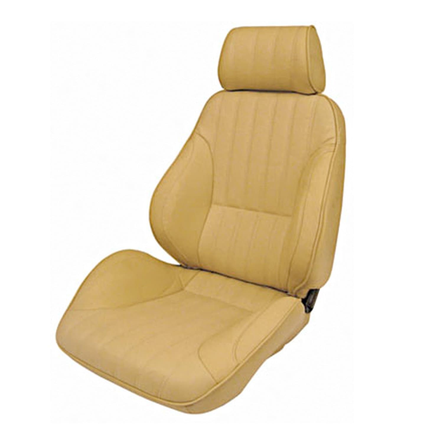 Rally Recliner Left Beige Vinyl