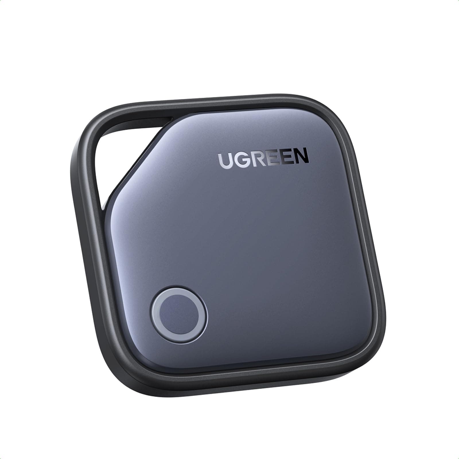 UGREEN FineTrack Smart Finder, Bluetooth Tracker Tag, 2-Year Replaceable Battery, Compatible with Apple Find My (iOS only), 80dB Alarm Volume, Item Finder and Locator for Keys, Wallet, Luggage, Car