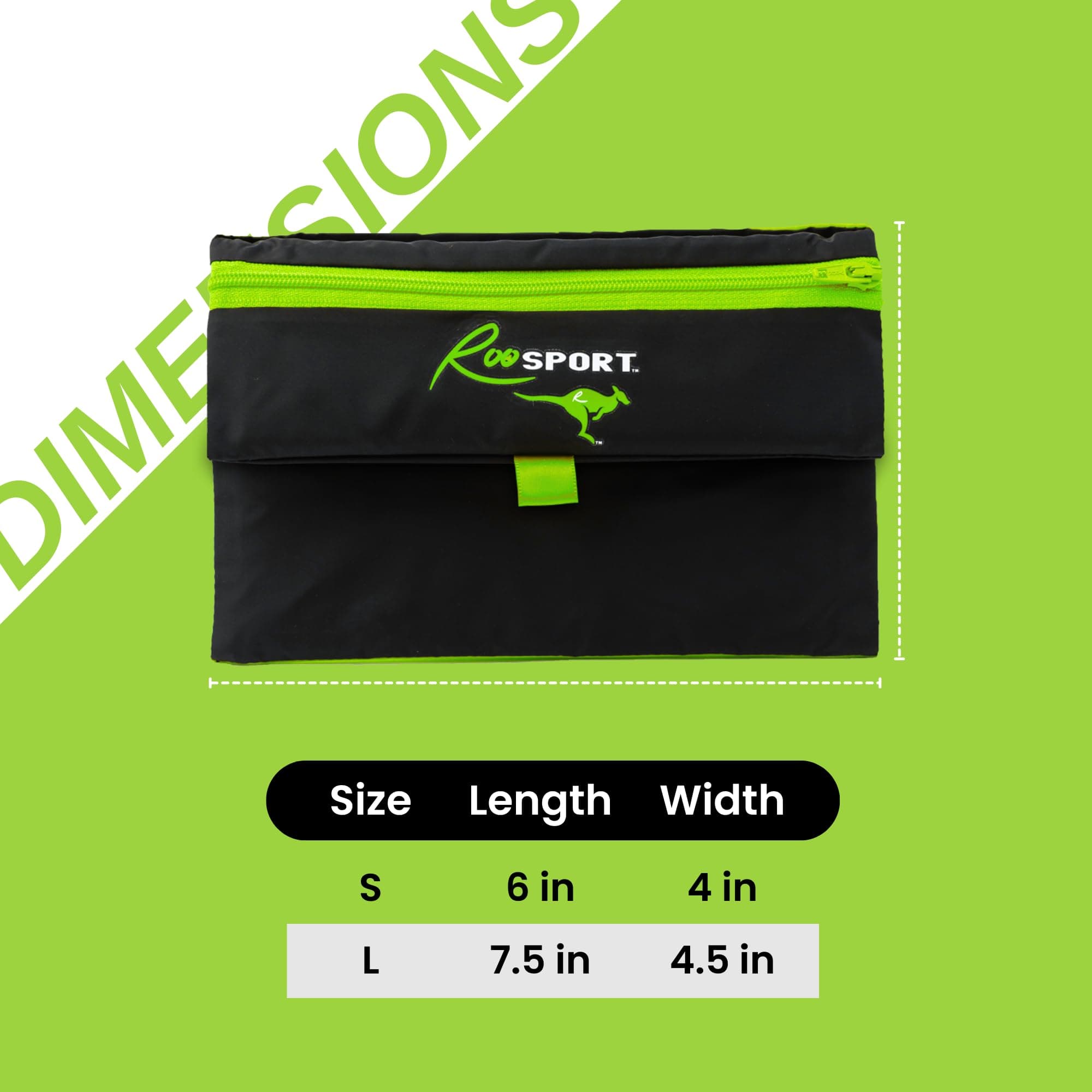 Running Pouch - Securely Carry Essentials While Running - Magnetic Closure for Convenience