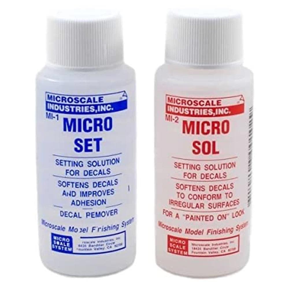 CPSYUB Micro Sol & Micro Set Decals Setting Solution Twin Pack