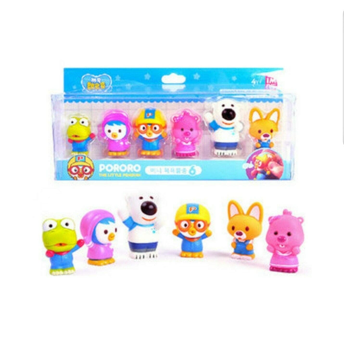 Pororo & Friends Bath Toy (6pcs)