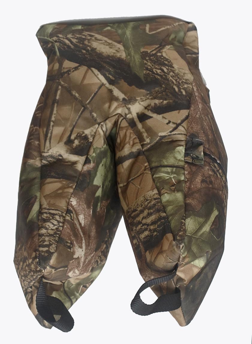 Grappler Camera Bean Bag, Leaf Pattern, Very Waterproof. Wildlife Photography Lens Support from a car. This Version is Supplied Empty.
