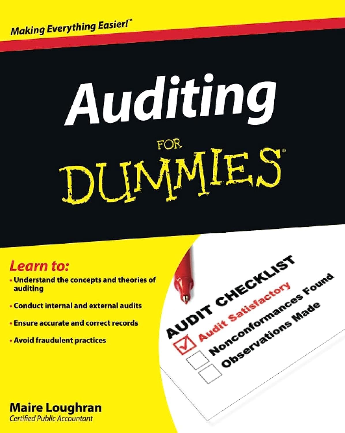 Auditing For Dummies (For Dummies Series) Paperback – June 18, 2010