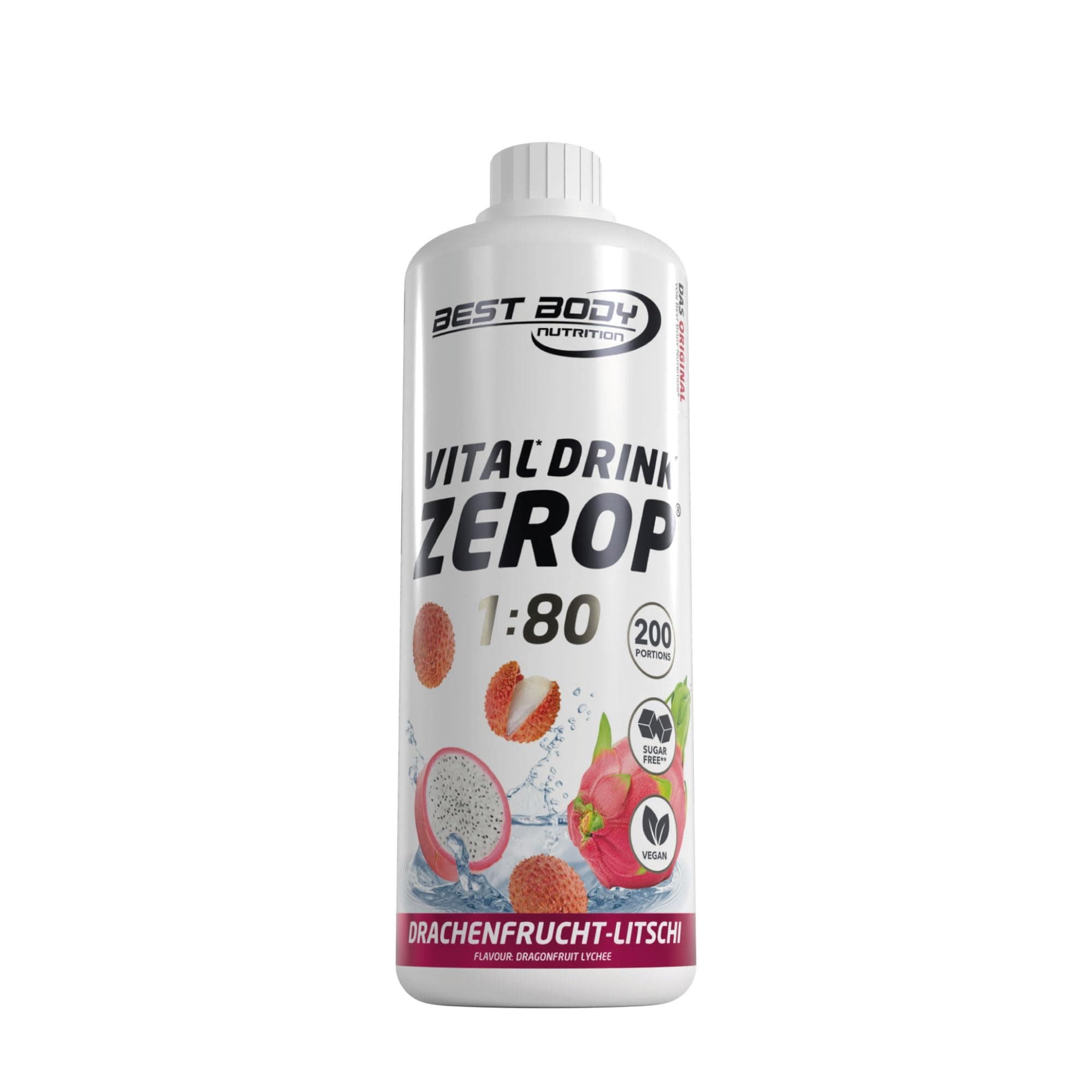 Vital Drink Zerop (1000ml) Dragon Fruit Lychee