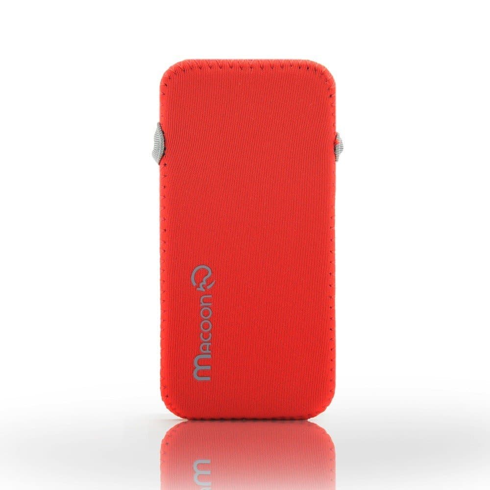 MACOON NeoActive Case for iPhone 4 & 4S Neoprene Sleeve, color:red