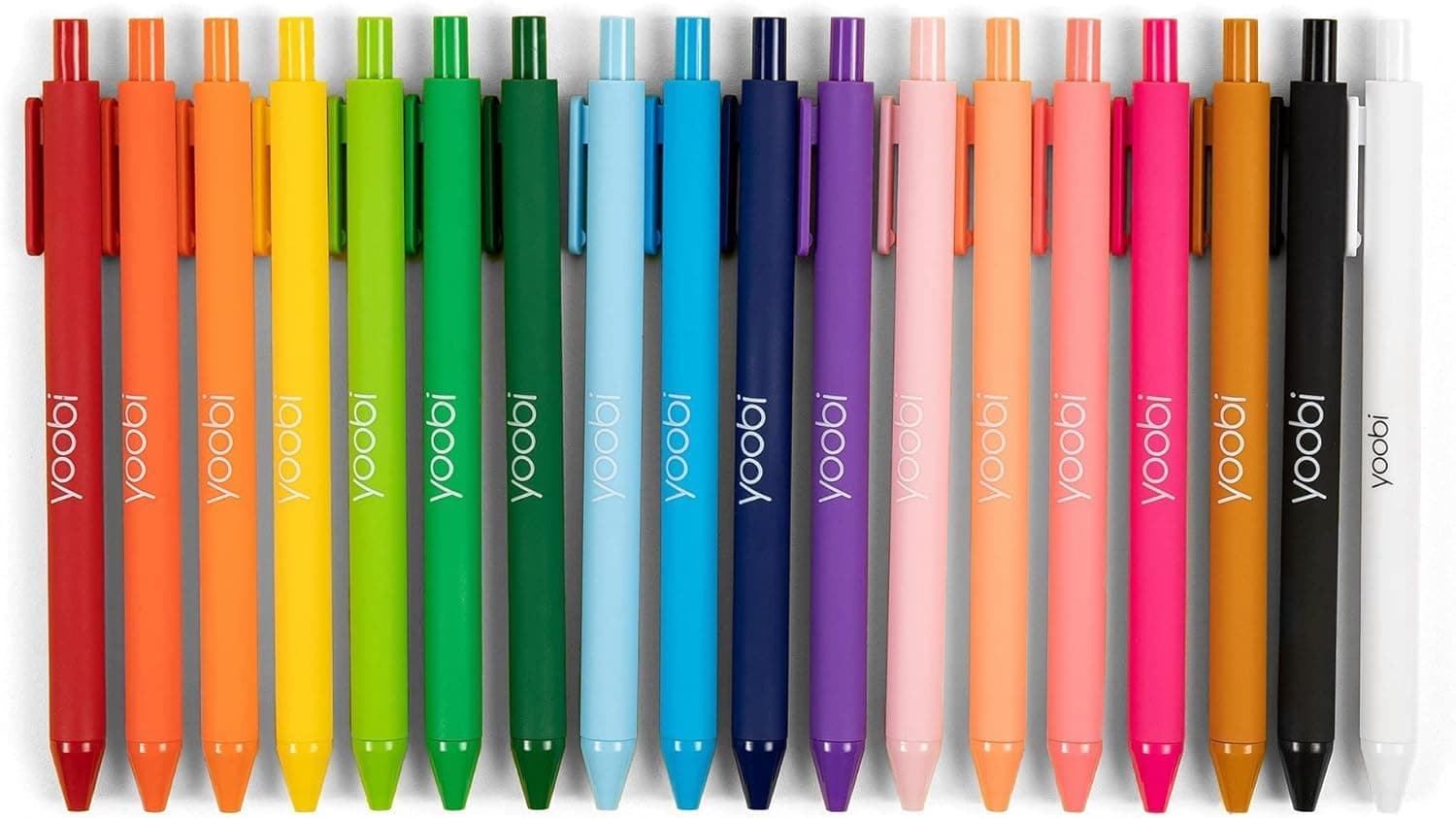 Scented Retractable Gel Pens – Fine Point (1.0 mm), Assorted Fruity Scents & Bright Colors – Pack of 18 with Comfortable Grip – Fun Gift for Kids & Adults, Back to School Supplies