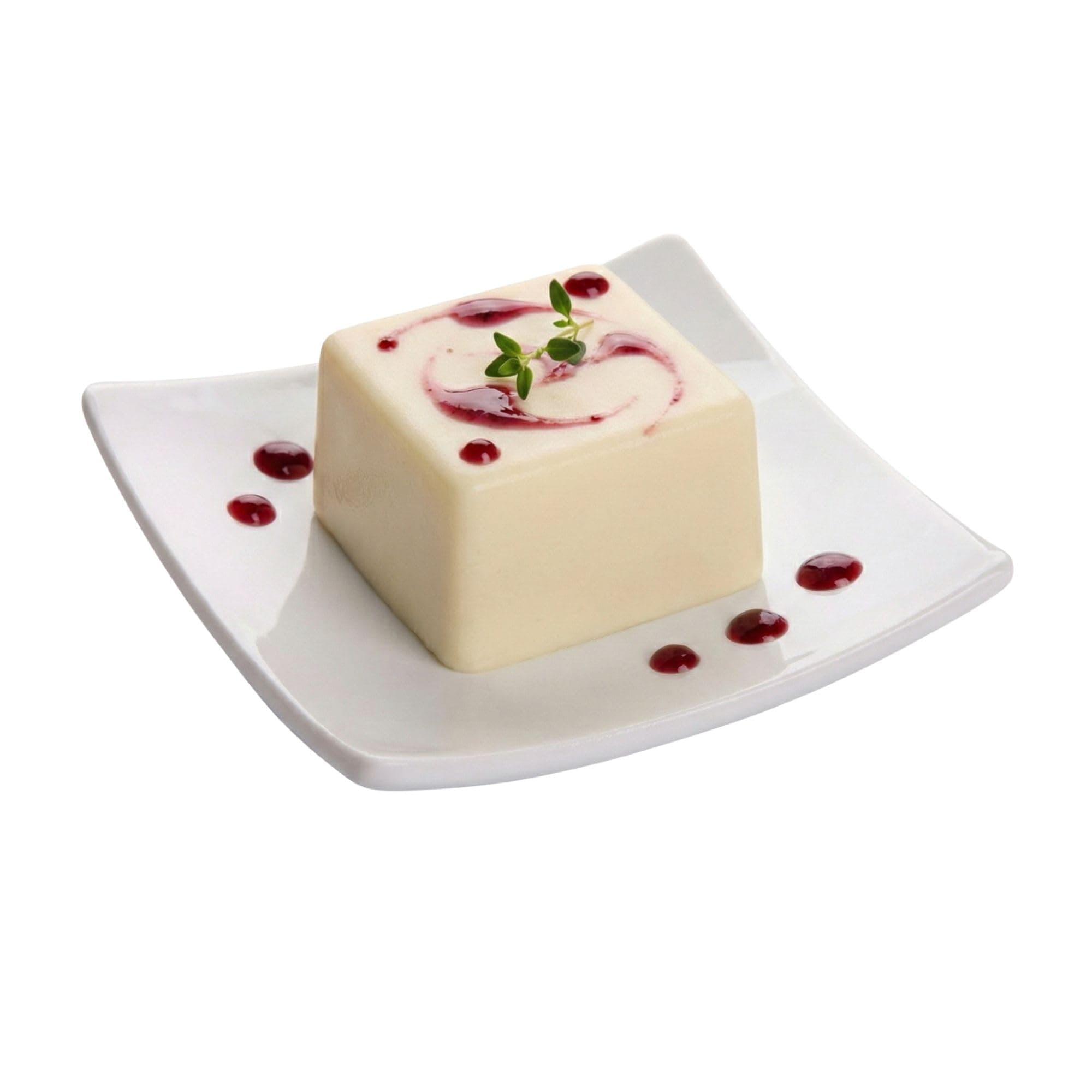 Restaurantware-3 Inch Square Mini Plates, 10 Square Small White Plates For Appetizers - Microwavable, Oven-Safe, White Porcelain Appetizer Plate, Won't Chip, For Appetizers Or Desserts