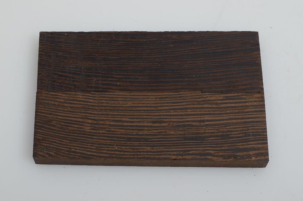 Wenge Knife Scales 5 1/2 x 2 x 3/8 Inches - Bookmatched by Shed Life