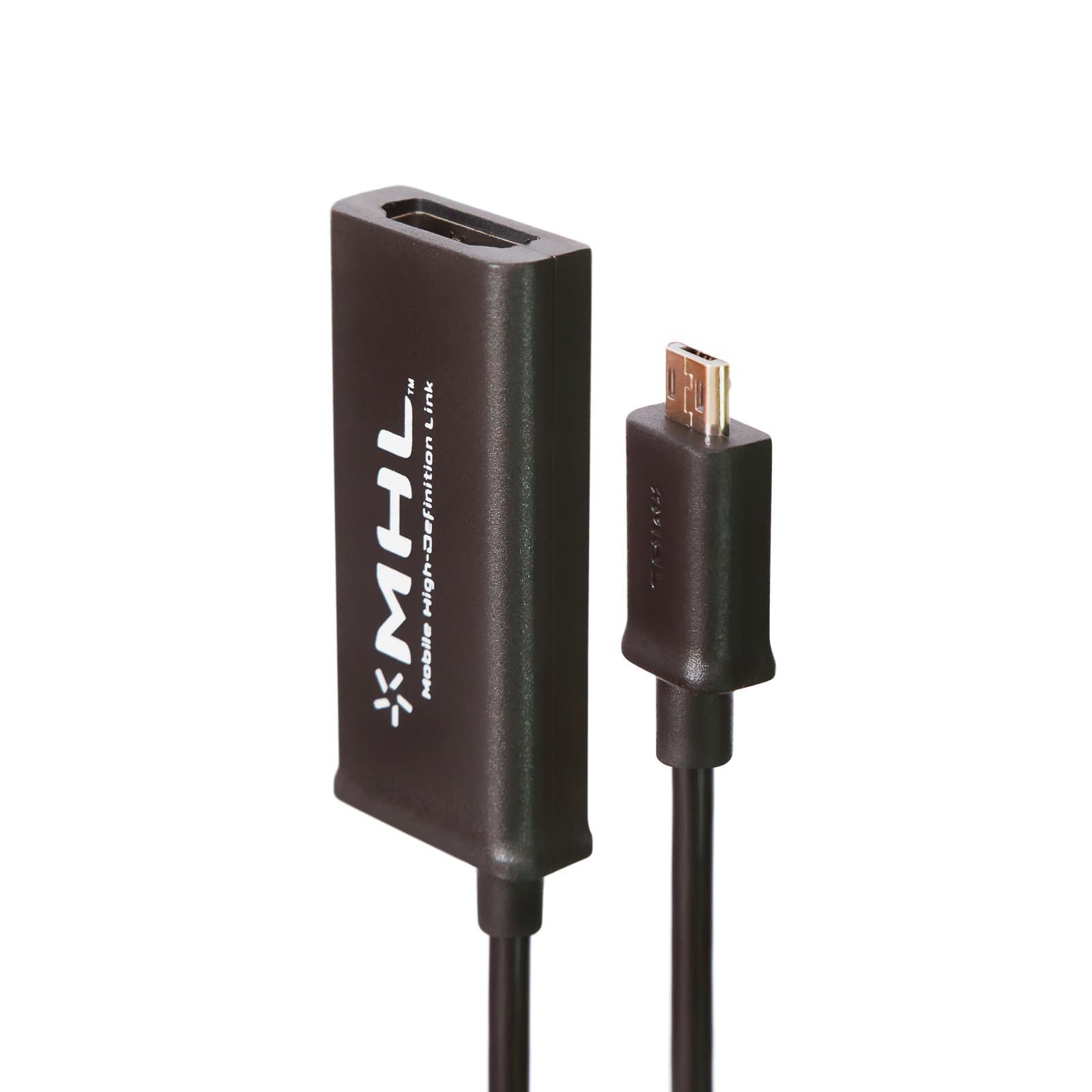 mhl-5 – HDMI Adapter, 0.18 M, Black