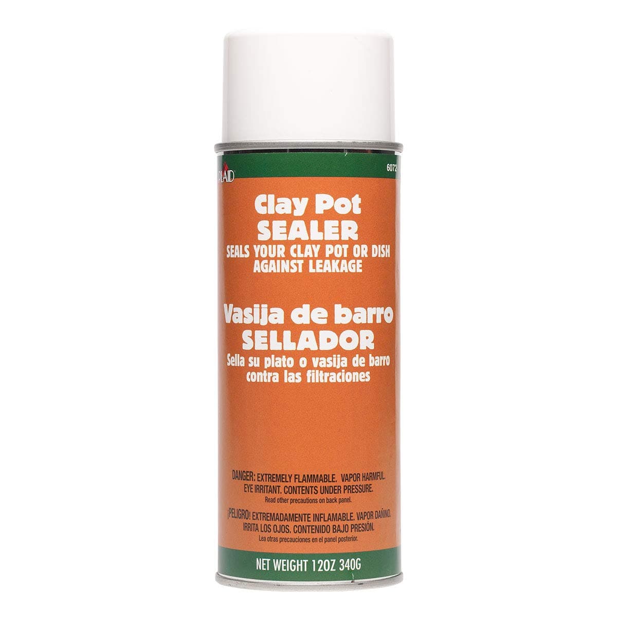 PlaidPlaid Clay Pot Sealer, 12oz, Clear