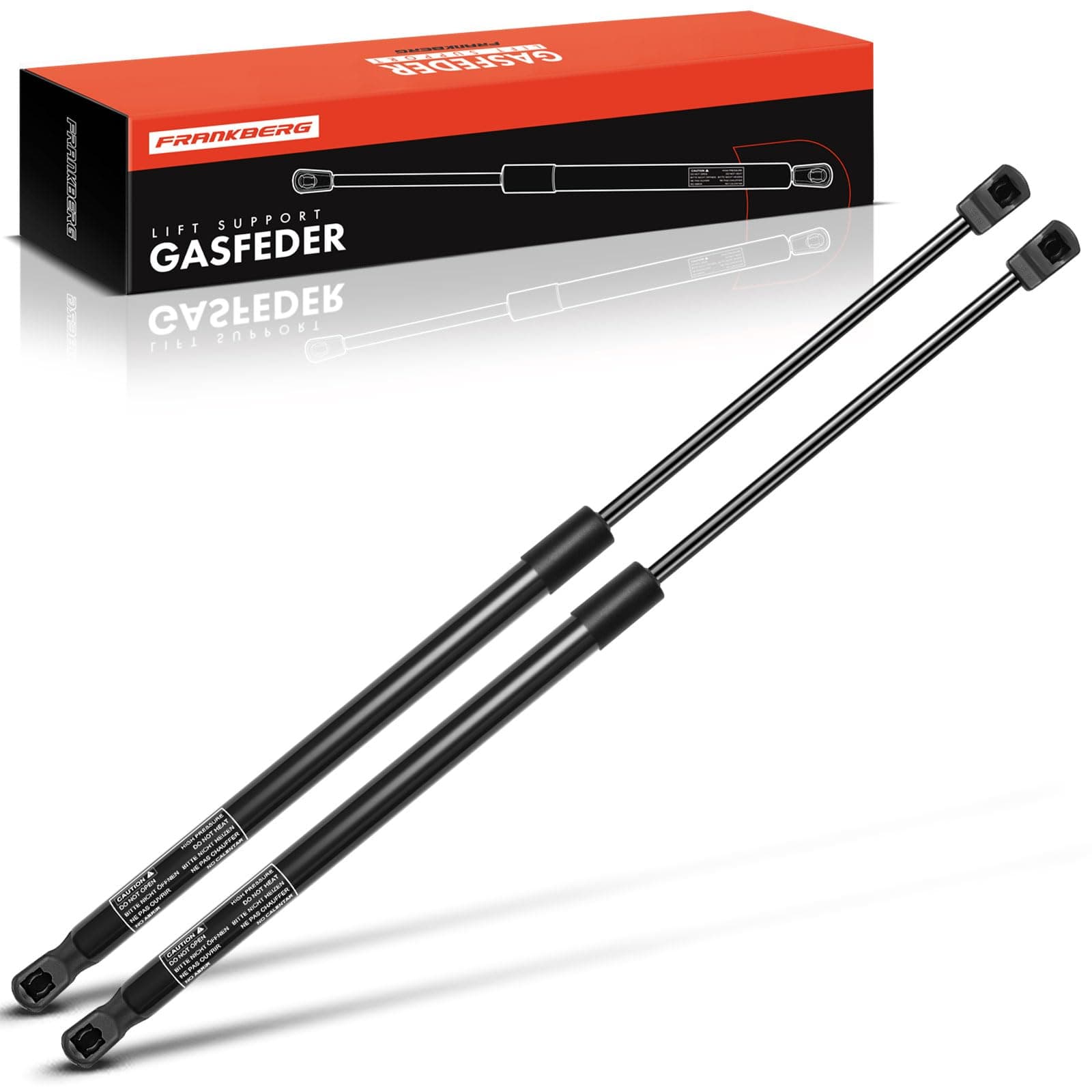 Frankberg 2x Gas Struts Tailgate Compatible with T.i.g.u.a.n 5N All Engine SUV 2007 2008 2009 2010 2011 2012 2013 2014 2015 2016 2017 2018 Replace# 5N0827550D
