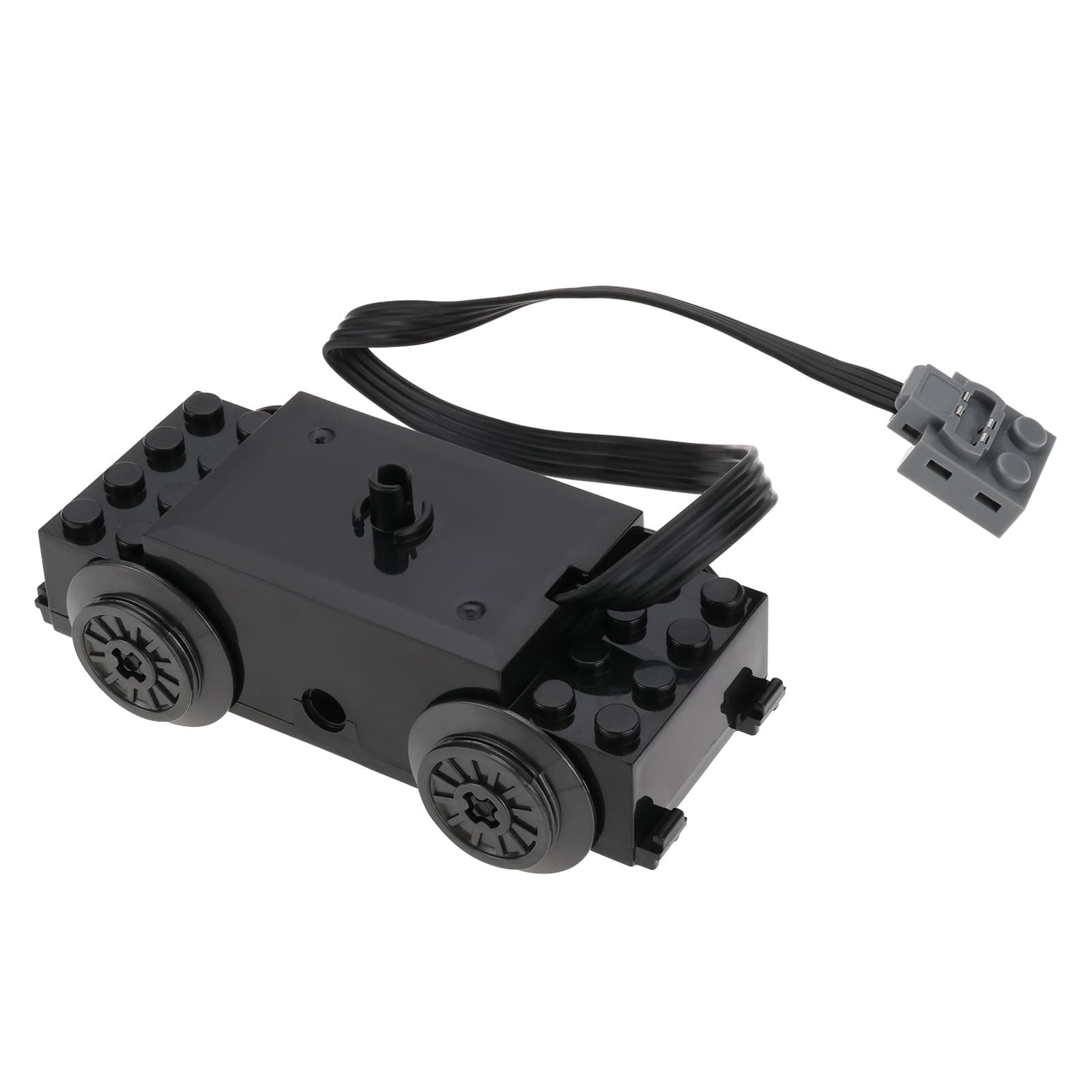 ECSiNG A Set Power Functions Train Motor Remote Control Battery Box Train Engines Wooden Block Power Motor Mechanical Group Compatible with Lego 88002 Motor