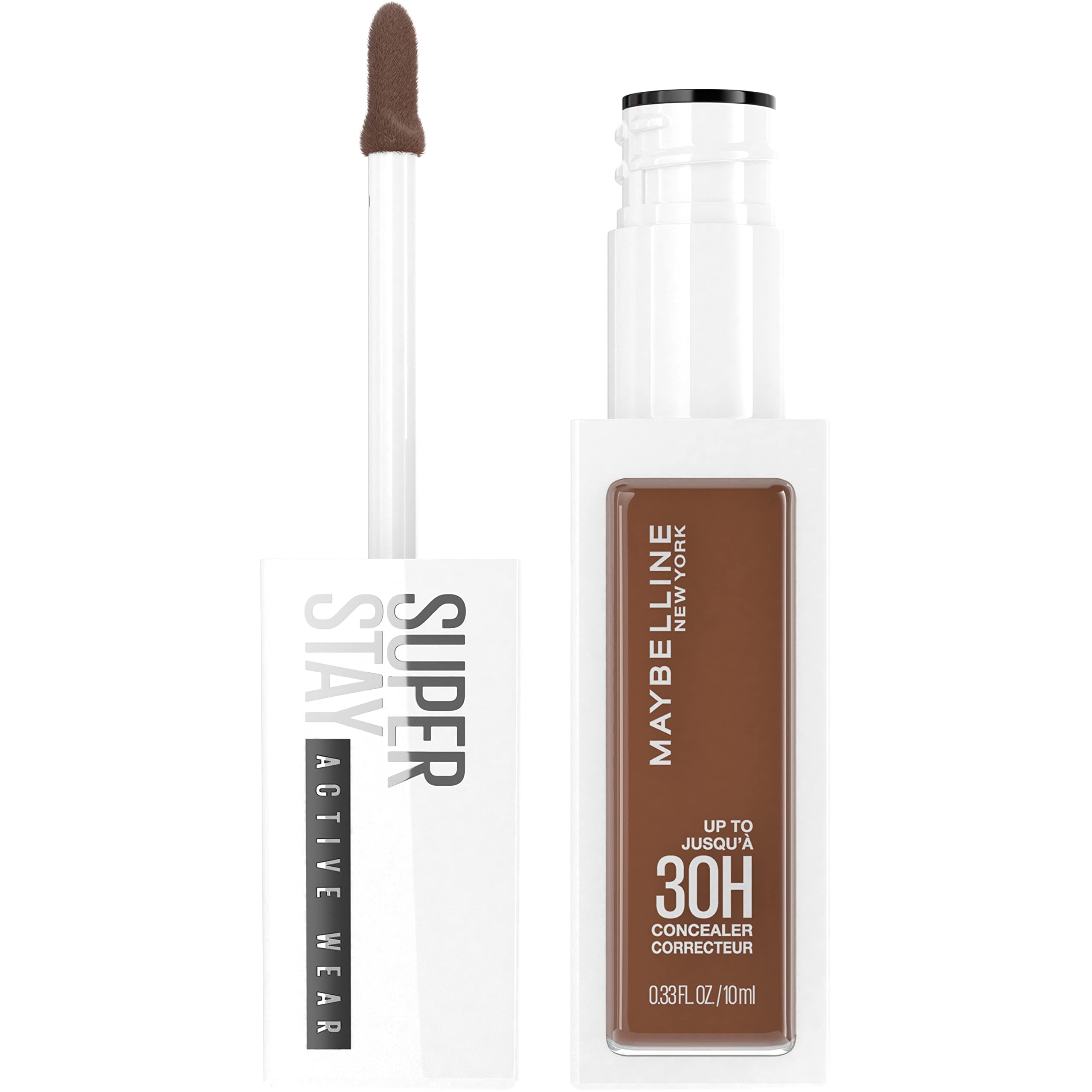 Maybelline Super Stay Liquid Concealer Makeup, Full Coverage Concealer, Up to 30 Hour Wear, Transfer Resistant, Natural Matte Finish, Oil-free, Available in 16 Shades, 70, 0.33 fl oz