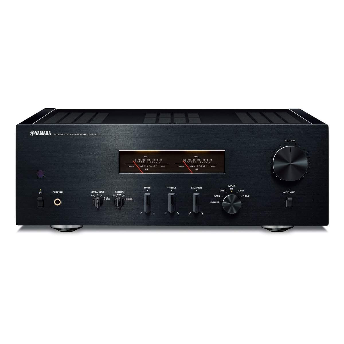 Audio A-S1200BL Integrated Amplifier (Black)